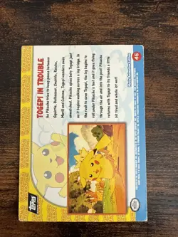 Pikachus Vacation Togepi In Trouble Pokemon Tops #45 - Image 2