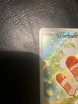 Scorbunny 225/217 Illustration Rare Pokemon Tcg Mint Condition - Image 3