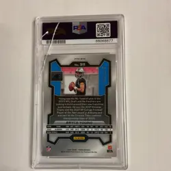 Panini 2023 Prizm Bryce Young Red Wave Rookie #311 PSA 9 /149 Panthers Card - Image 2