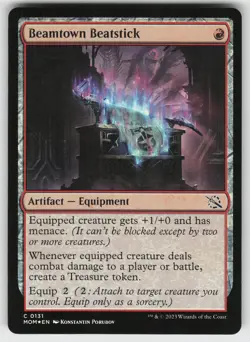 Beamtown Beatstick Foil C March of the Machine 131 MTG - Image 1