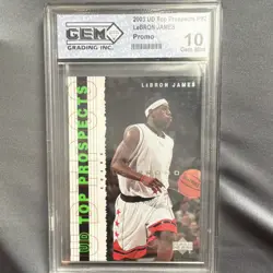 Upper Deck Top Prospects Promo LeBron James Basketball Card P2 2003-04 - Image 1