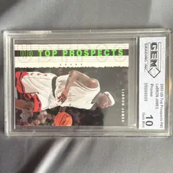 Upper Deck Top Prospects Promo LeBron James Basketball Card P2 2003-04 - Image 2