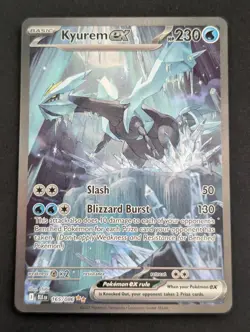 Kyurem ex 165/086 Special Illustration Rare SV: Black Bolt Pokemon TCG NM - Image 4