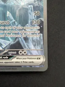 Kyurem ex 165/086 Special Illustration Rare SV: Black Bolt Pokemon TCG NM - Image 5