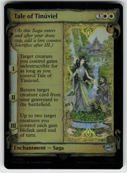 Tale of Tinuviel (Showcase Scrolls) U Universes Beyond: LotR MTG - Image 1