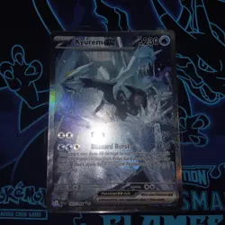 Pokemon TCG Black Bolt Kyurem EX 165/086 Full Art Special Illustration Rare Nm - Image 2