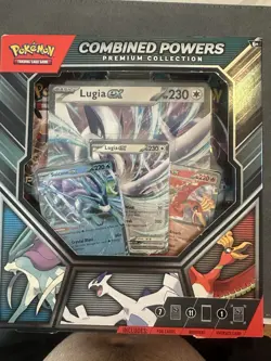 Pokemon Combined Powers Premium Collection Lugia EX Suicune EX 11 Packs *Sealed* - Image 1