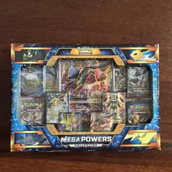 Pokemon TCG - Mega Powers Collection Box - M Lucario Promo - Factory Sealed - Image 1