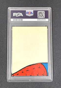 1966 Marvel Donruss Super Hero #21 PSA 4, Iron Man, 1st year RC CENTERED! - Image 2