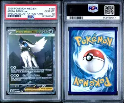 PSA 10 Mega Absol EX 180/132 Special Illustration Rare Mega Evolutions Pokemon - Image 3