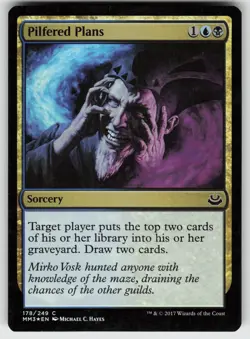 Pilfered Plans C Modern Masters 2017 178 MTG - Image 1