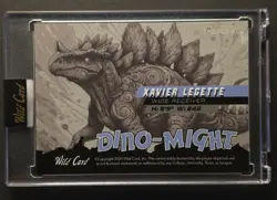 Xavier Legette 2024 Wild Card Alumination Dino-Might 1/10 - Image 2
