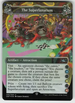 The Superlatorium (2-4-6) Foil U Unfinity 230 MTG - Image 1