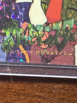 Vintage Japanese Pokemon Pocket Monsters Card – Dual Scene Art – Sparkle Front / - Image 2