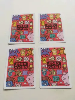 Pokemon Center Babanuki Old Maid Deck Card Bulbasaur Charmander Squirtle Bundle - Image 5