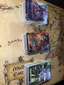 Gundam Card Game Starter decks 02, 03, 04 bundle NM condition - Image 1