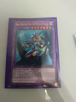 Dark Magician Girl the Dragon Knight DLCS-EN006 Ultra Rare 1st Ed YuGiOh Card NM - Image 1