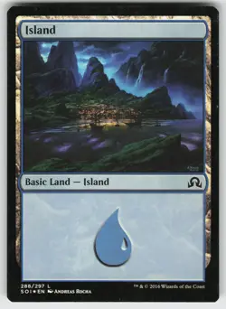 Island () Foil L Shadows over Innistrad 288 MTG - Image 1