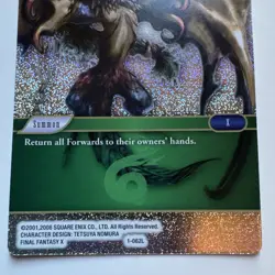 Final Fantasy TCG Opus 1 - Single FOIL trading card ungraded Valefor 1-062L - Image 4