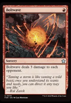 MTG Boltwave [Foundations] Near Mint - Image 1