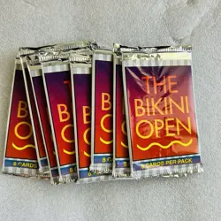 Lot Of 8 Packs 1992 The Bikini Open Sealed Packs 8 Cards Per Pack - Image 1