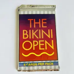 Lot Of 8 Packs 1992 The Bikini Open Sealed Packs 8 Cards Per Pack - Image 2