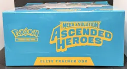 Pokemon TCG Ascended Heroes ETB Factory Sealed Unopened Elite Trainer Box - Image 4