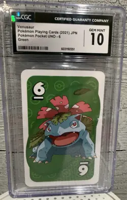4 card Pokemon Slab Lot - Including Venusaur, Ditto, Togepi, Skiploom - Image 5