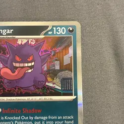 Pokemon TCG Gengar 50/88 Perfect Order Holo NM - Image 3