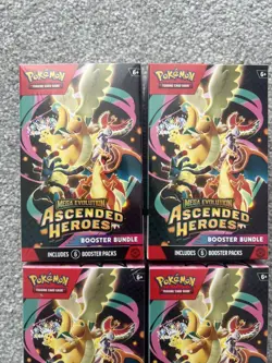 Pokemon TCG: Mega Evolution Ascended Heroes Booster Bundle x4 - Image 2