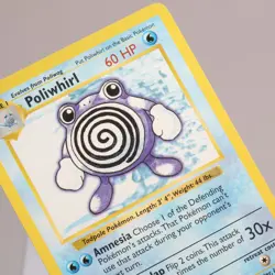 Pokemon TCG - Poliwhirl 38/102 Base Set Uncommon Shadowless WOTC 1999 - EXC - Image 1