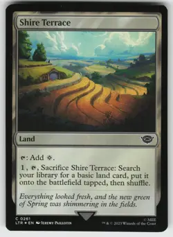 Shire Terrace Foil C Universes Beyond: LotR MTG - Image 1