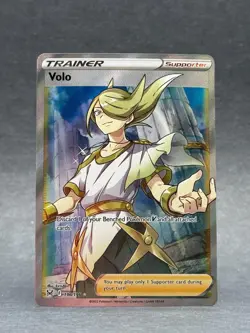 Pokemon - 196/196 Volo SWSH11 Lost Origin Ultra Rare Holo NM TCG - Image 1