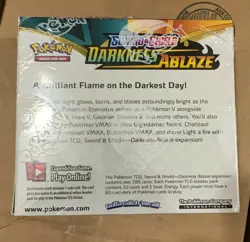 Pokemon Darkness Ablaze Sealed Booster Box In Hand GilbertGames Ship Fast 820650817120 - Image 3