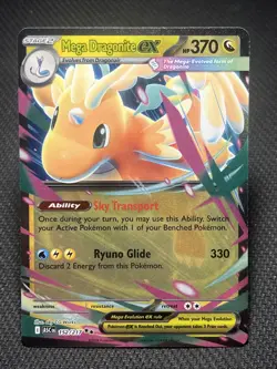 Pokemon TCG Mega Dragonite Ex 152/217 - Ascended Heroes Double Rare NM - Image 1