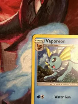 Vaporeon 18/68 – Hidden Fates (Holo Rare) - NM - 2019 Pokemon TCG - Image 2