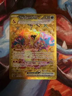 Charizard ex - 228/197 Obsidian Flames Gold Pokemon NM/MINT - Image 1