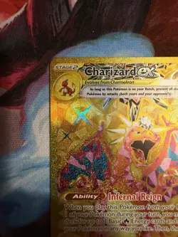 Charizard ex - 228/197 Obsidian Flames Gold Pokemon NM/MINT - Image 2
