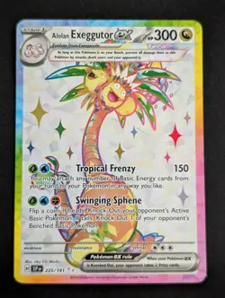 Alolan Exeggutor #225/191 Ultra Rare - SV08: Surging Sparks - Pokemon TCG NM - Image 1