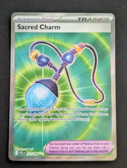 Sacred Charm 122/094 Me02: Phantasmal Flames Full Art Pokemon TCG NM - Image 1