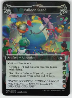 Balloon Stand (3-6) Foil U Unfinity 200 MTG - Image 1
