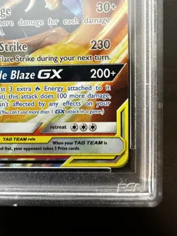 🔥 2019 Pokemon Unbroken Bonds – Reshiram & Charizard GX 20/214 – PSA 10 🔥 - Image 5
