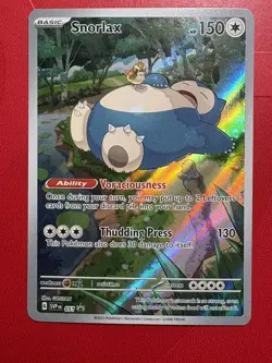 Snorlax #51 – SV151 Black Star Promo – Pokemon TCG NM - Image 1