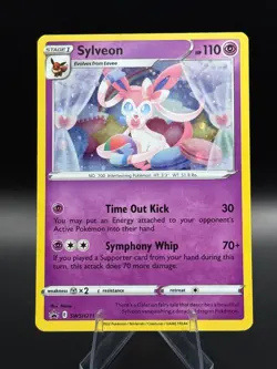 Sylveon SWSH211 SWSH: Sword & Shield Promo Cards Holo *Black Star Promo* NM - Image 1