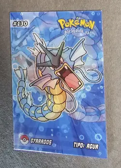 MAGIKARP X GYARADOS - POKEMON RARE 3D EVOLUTION CCG HOLO CARD - Image 2