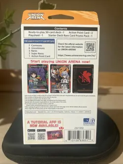 Union Arena Card Game: Starter Deck: Evangelion: New Theatrical Edition (UE15ST) - Image 2