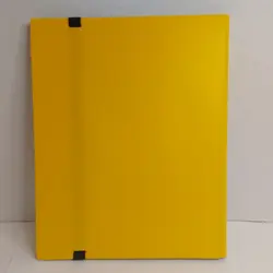 Vault X 9 Pocket Side Loading Trading Card Binder Yellow 20 Pages - Image 2