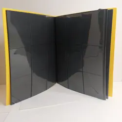 Vault X 9 Pocket Side Loading Trading Card Binder Yellow 20 Pages - Image 3