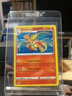 Pokemon Special Delivery Charizard SWSH075 2022 Promo Card - Image 5