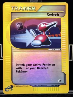 Pokemon Card - Switch Expedition 157/165 Reverse Holo LP - Image 3